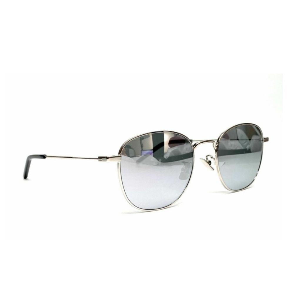 SAINT LAURENT Silver Mirror Sunglasses - Picture 3 of 8